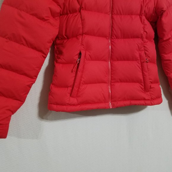North Face Womens XS Pink Nuptse Puffer Jacket 700 Down Vintage Winter Coat Ski - Picture 4 of 10